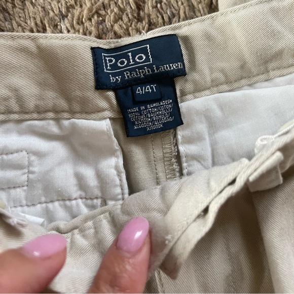 Polo By Ralph Lauren Classic Chino Pants 4T - Picture 3 of 5